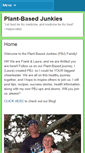 Mobile Screenshot of plantbasedjunkies.com